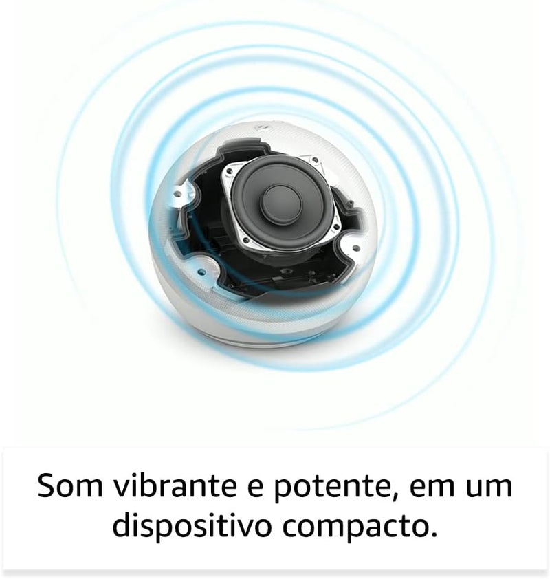 Echo Dot (Última geração) | O Echo Dot com o melhor som já lançado | Cor Preta