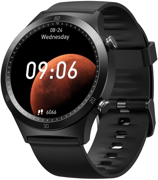 Relógio Inteligente Tranya S2 Tela Full Touch 1.28" Resistente à Água com Modos Esportivos e Recebimento de Notificações Smartwatch