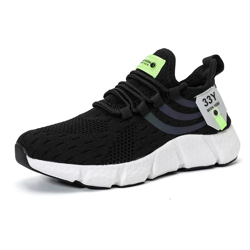 Tênis Casuais Masculinos para o Verão – Tênis Esportivos Respiráveis, Leves, para Corrida ao Ar Livre, Mesh, para Atividades Físicas, Corrida e Caminhada