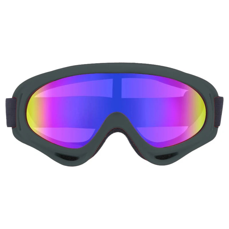 Óculos para Esqui, Ciclismo e Motociclismo – À Prova de Vento | Antiembaçante | Proteção UV400 | Ideal para Snowboard, Neve e Esportes de Inverno ao Ar Livre