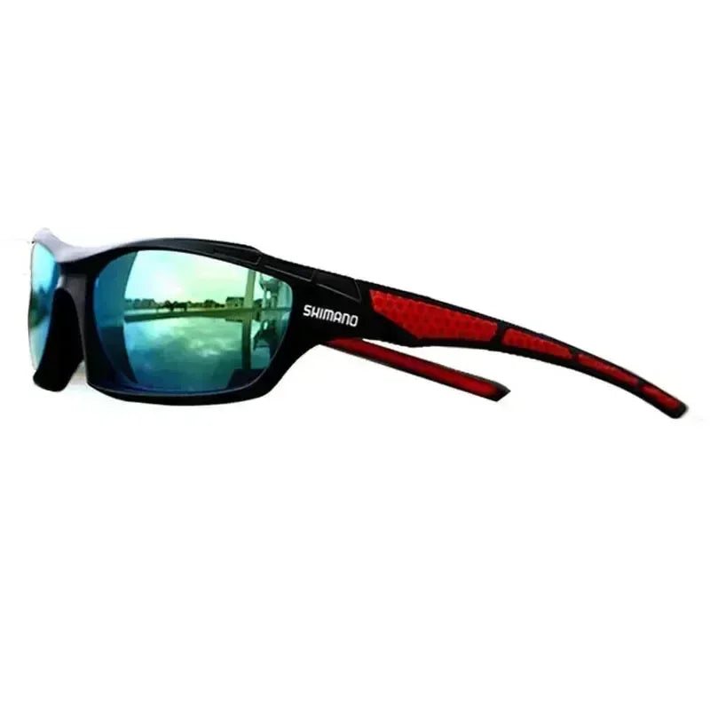 Óculos de Ciclismo Shimano Fashion - Óculos de Sol para Homens e Mulheres | Óculos Esportivos UV400 | Óculos para Bicicleta, Pesca e Atividades ao Ar Livre