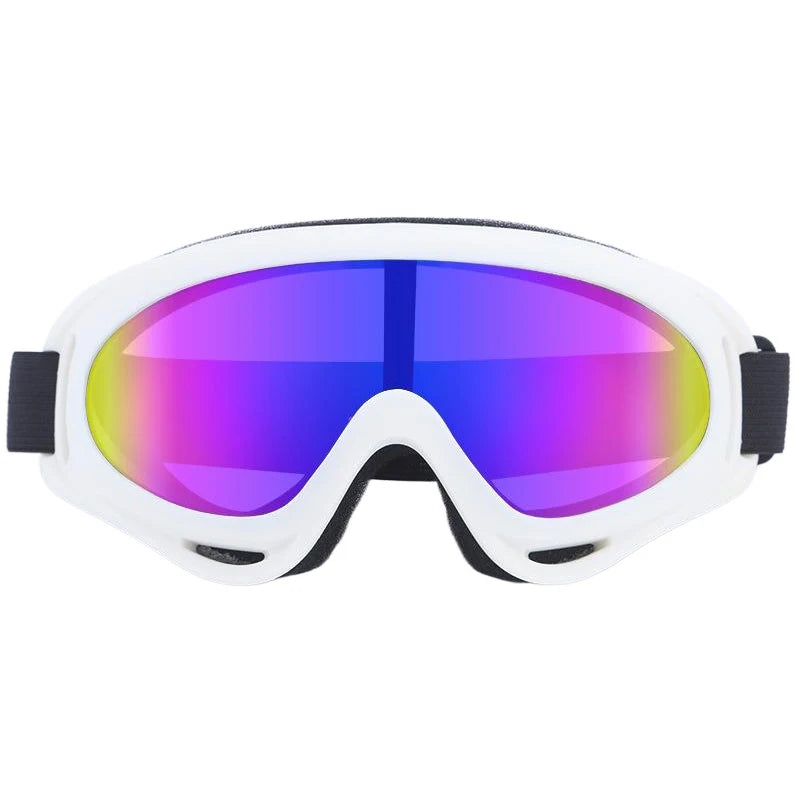 Óculos para Esqui, Ciclismo e Motociclismo – À Prova de Vento | Antiembaçante | Proteção UV400 | Ideal para Snowboard, Neve e Esportes de Inverno ao Ar Livre