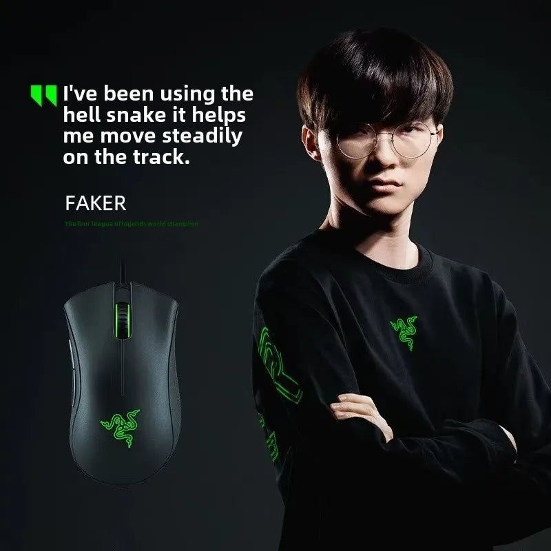 Mouse Gamer Razer Purgatory Viper – Edição Standard, 6400 DPI