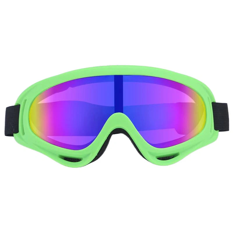 Óculos para Esqui, Ciclismo e Motociclismo – À Prova de Vento | Antiembaçante | Proteção UV400 | Ideal para Snowboard, Neve e Esportes de Inverno ao Ar Livre